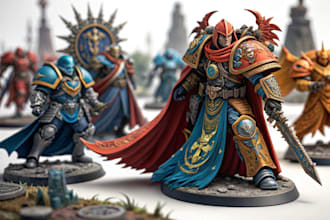 paint your warhammer 40k and fantasy miniatures