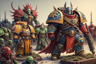 paint your warhammer, 40k, wargaming miniatures