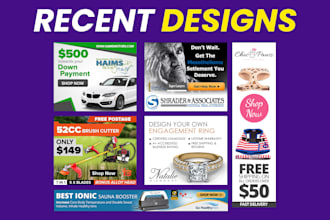 design professional animated HTML5 banner ads for google