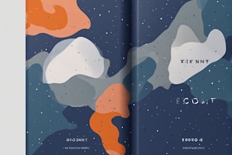 design a custom minimalist book cover