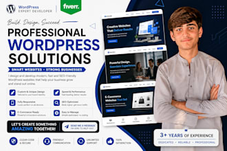 create a wordpress website