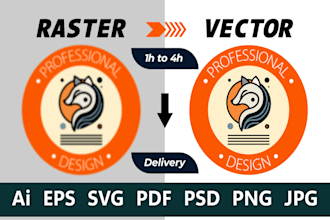 tracing image convert to vector shape