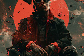 design professional rap and hip hop album cover art