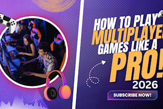 design an attractive gaming thumbnail