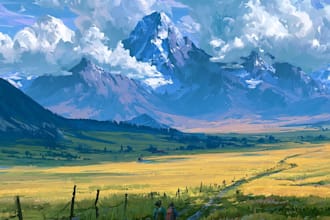 craft cinematic environment art with mood and depth