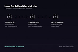 generate high impact marketing videos and promotional reels