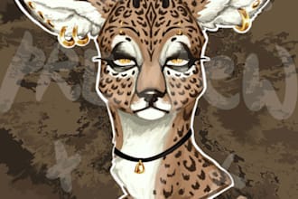 draw your furry, anthro oc art sfw