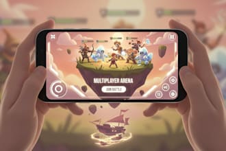 develop 2d 3d mobile game in unity with custom gameplay, mechanics