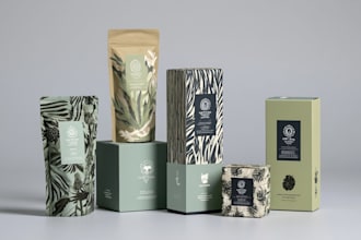 do pouch design, box design,