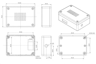 3d printing iot enclosure pcb enclosure arduino enclosure dfm for manufacturing