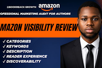 do a professional book visibility review and marketing audit