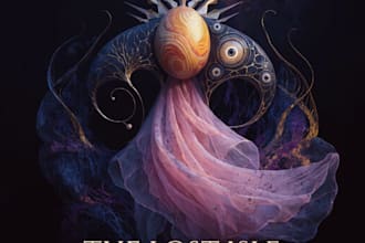 create a premium custom fantasy cover
