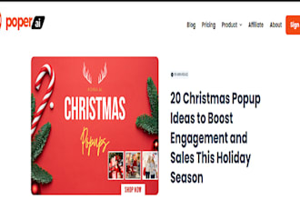 design wix holiday pop up website wix christmas pop up shop business website