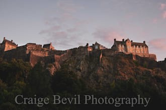 shoot custom photos in edinburgh