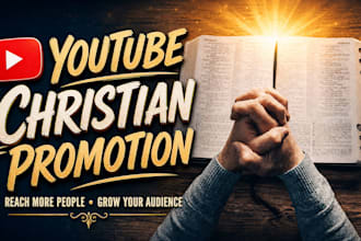 christian youtube promotion, christian music promotion