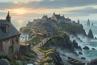 build detailed landscapes and worlds with environment art