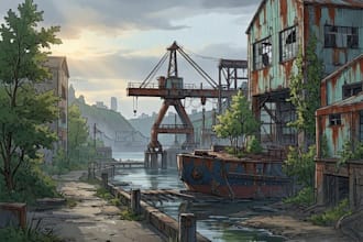 craft cinematic environment art with mood and depth