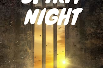 design fantasy book cover or book cover