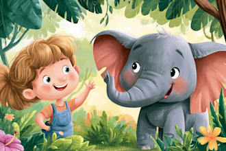 illustrate children book illustrations