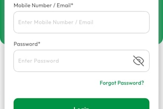 develop responsive web and mobile apps using react, flutter and react native