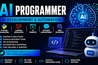 al programmer al website development  whatsapp automation python laravel