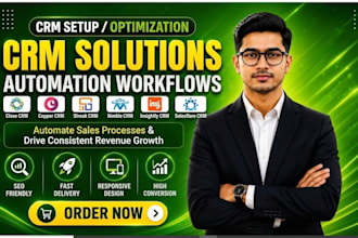 setup CRM automation close copper streak nimble insightly salesflare workflows