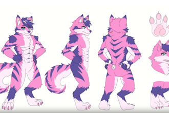 do fursona ref sheet furry reference sheet furry ref sheet furry sfw nsfw art
