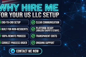 get your US llc formation USA bank account proof of address for non US residents