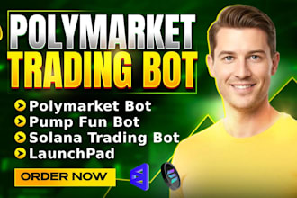 do polymarket bot, pump fun, solana trading bot, telegram bot, auto trading