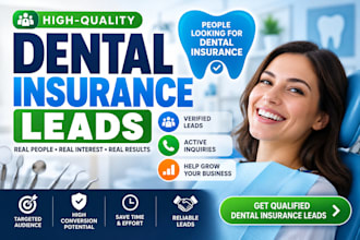 dental insurance quote leads dental plan leads dental insurance google meta ads