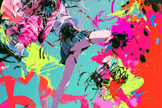 draw anime art illustration
