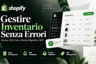 gestire inventario errate shopify scorte pos inventory sync stocky migration sku