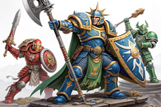 paint your warhammer miniatures