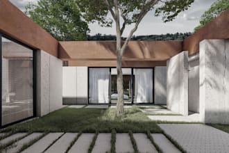 provide architectural concept design and 3d visuals