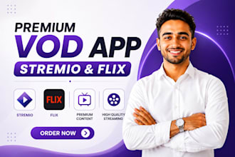 make cinema HQ, flix vision, stremio premium activated vod app