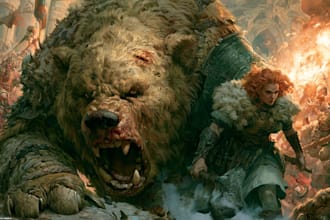 draw your dnd character fantasy oc rpg hero or villain