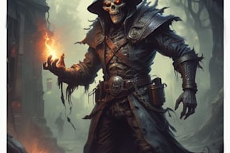 create an original fantasy monster character