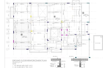 create professional structural drawings in autocad