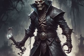 antasy horror and fantasy horror character