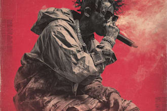 do premium hip hop album cover design