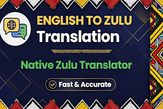 transcribe zulu audio and video to english text