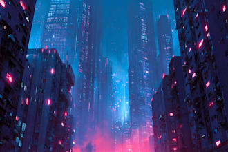 create stunning sci fi city concept art and futuristic urban landscapes