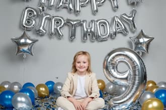 create a custom cinematic ai birthday portrait studio