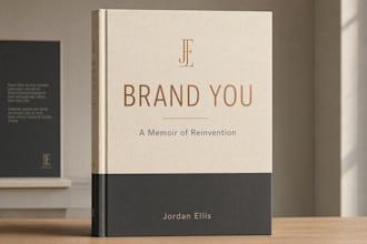 design premium nonfiction book cover business self help memoir personal branding