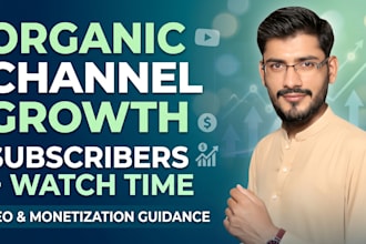 grow youtube subscribers and watch time organically