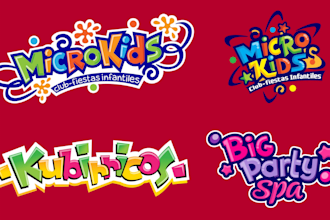 create kids logo design for education childcare