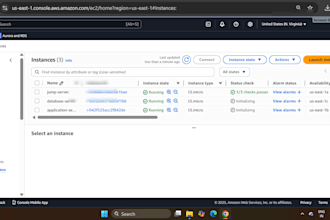 deploy and configure your application on AWS ec2