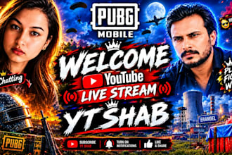 setup eye catching pubg mobile and youtube gaming thumbnails