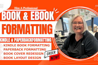 do book formatting ebook formatting paperback formatting kdp book formatting