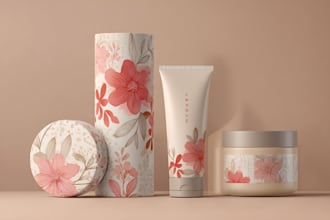 design cosmetic labels and luxury packaging